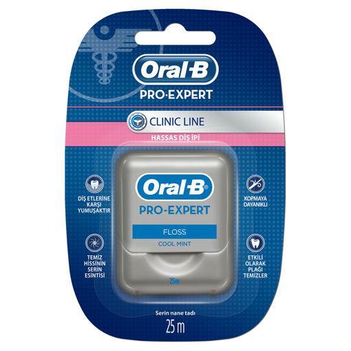 Oral-B Pro Expert Clinic Line Diş İpi 25 Mt nin resmi