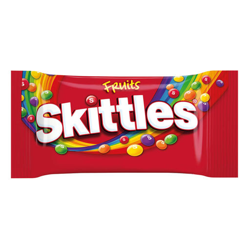 Skittles Fruits Meyveli Draje Şeker 38 Gr nin resmi