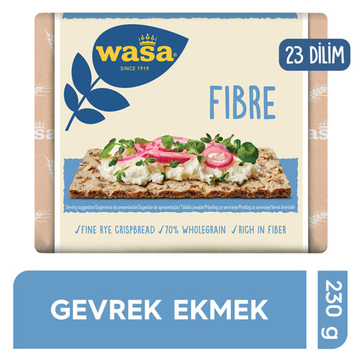 Wasa Lifli Gevrek Ekmek 230 Gr nin resmi