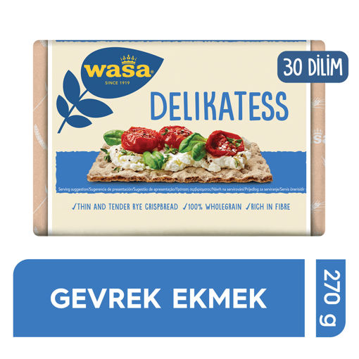 Wasa Delikatess Gevrek Ekmek 270 Gr nin resmi