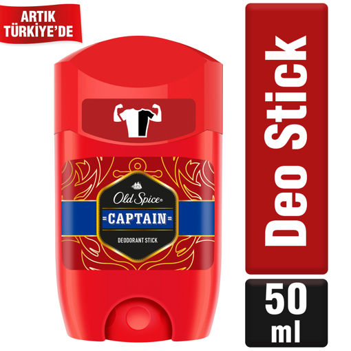 Old Spice Captain Stick Deodorant 50 Ml nin resmi