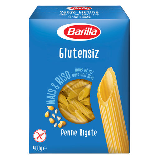 Barilla Glutensiz Penne Rigate Makarna 400 Gr nin resmi