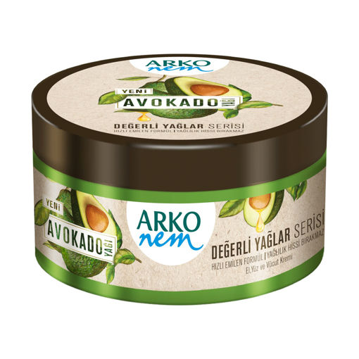 Arko Nem Değerli Yağlar Avokado Yağlı Nemlendirici 250 Ml nin resmi