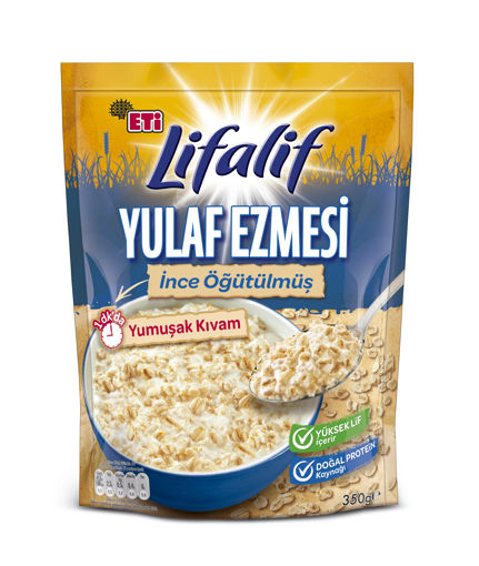 Eti Lifalif İnce Öğütülmüş Yulaf Ezmesi 350 Gr nin resmi