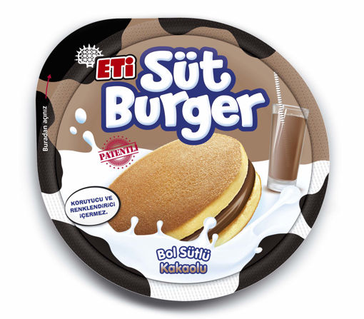 Eti Kakaolu Süt Burger 35 Gr nin resmi