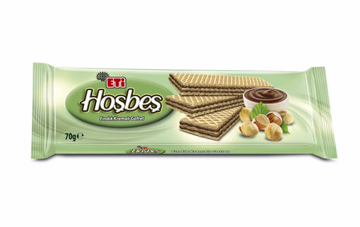 Eti Hoşbeş Fındık Kremalı Gofret 70 Gr nin resmi