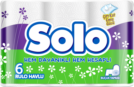 Solo Kağıt Havlu 6'lı nin resmi