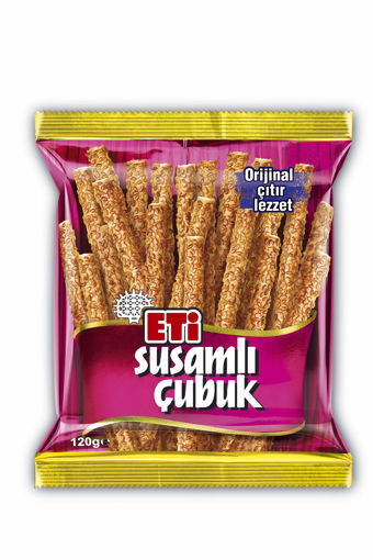 Eti Susamlı Çubuk Kraker 120 Gr nin resmi