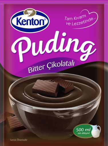 Kenton Çikolata Aşkı Çikolatalı Bitter Puding 100 Gr nin resmi