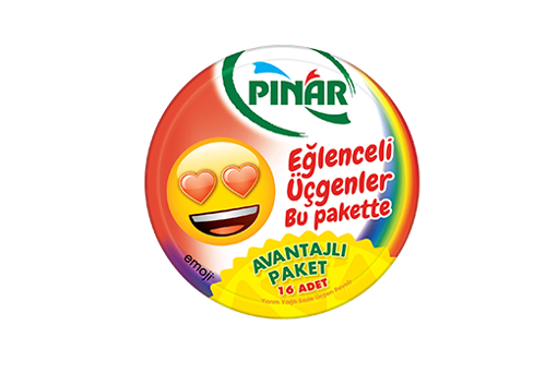 Pınar Yarım Yağlı Üçgen Peynir 16*12,5 Gr nin resmi