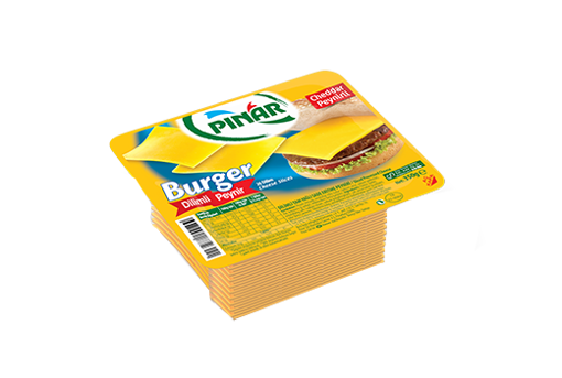 Pınar Dilimli Burger Peyniri 350 Gr nin resmi