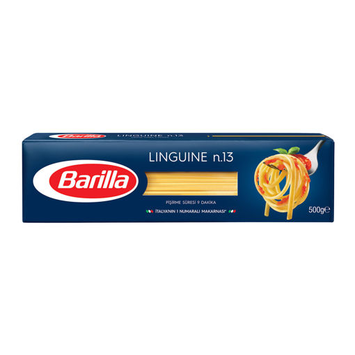 Barilla Linguine (Yassı) Spagetti Makarna 500 Gr nin resmi