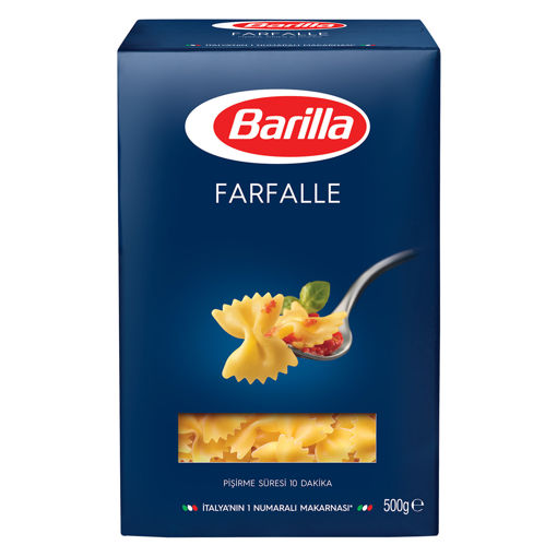 Barilla Farfalle (Mini Kelebek) Makarna 500 Gr nin resmi