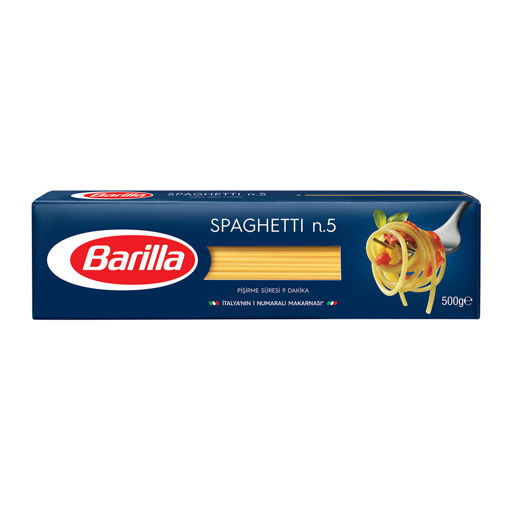 Barilla Spaghetti Çubuk Makarna 500 Gr nin resmi