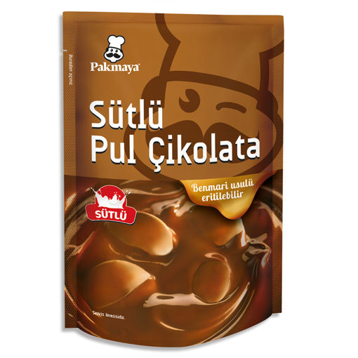 Pakmaya Sütlü Pul Çikolata 100 Gr nin resmi