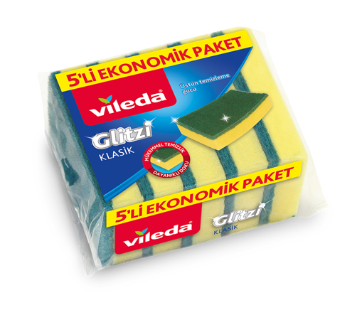 Vileda Hijyenik Bulaşık Süngeri 5'li nin resmi