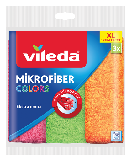 Vileda Style Mikrofiber Bez 3'lü nin resmi