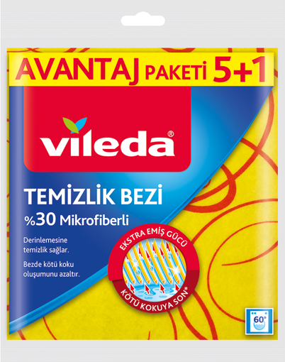 Vileda Temizlik Bezi 5'li nin resmi