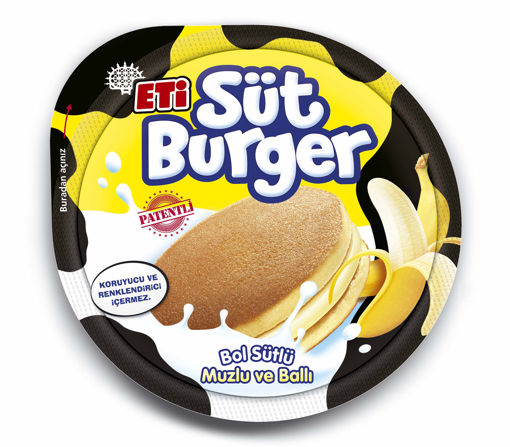 Eti Süt Burger Bol Sütlü Muzlu ve Ballı 35 gr nin resmi