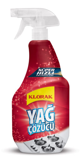 Klorak Yağ Çözücü Sprey 750 Ml nin resmi