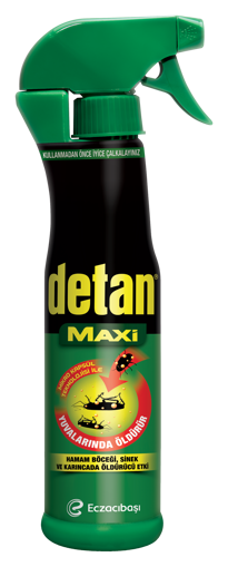 Detan Maxi Haşere Öldürücü Sprey 250 Ml nin resmi