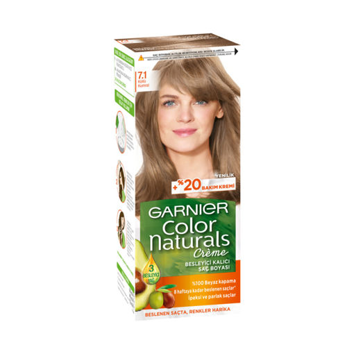 Garnier Color Naturals 7.1 Küllü Kumral Saç Boyası nin resmi