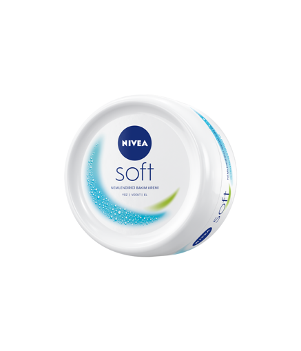 Nivea Soft Nemlendirici El Yüz Vücut Bakım Kremi 200 Ml nin resmi