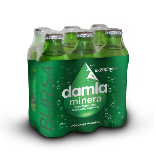 Damla Maden Suyu 6*200 Ml nin resmi