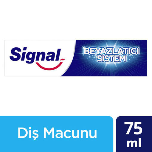 Signal Beyazlatıcı Sistem Diş Macunu 75 Ml nin resmi