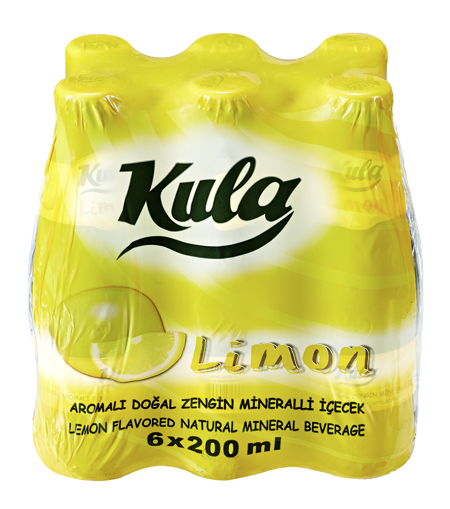 Kula Limon Aromalı Maden Suyu 6*200 Ml nin resmi