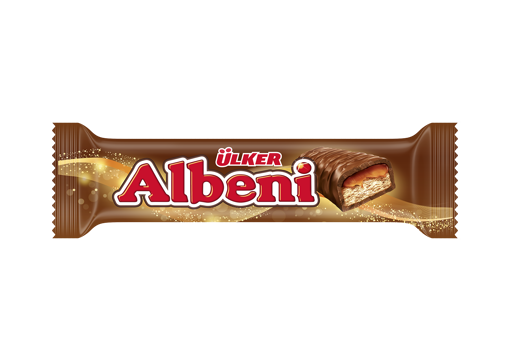 Ülker Albeni Karamelli Çikolata Bar 40 Gr nin resmi