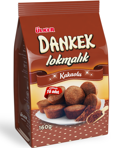 Ülker Dankek Lokmalık Kakaolu Kek 160 Gr nin resmi