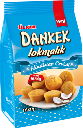 Dankek Lokmalık Hindistan Cevizli Kek 160 Gr nin resmi