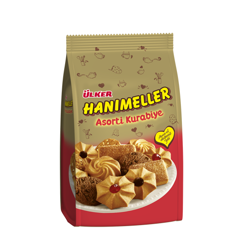 Ülker Hanımeller Asorti Karışık Tatlı Kurabiye 150 Gr nin resmi