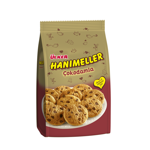 Ülker Hanımeller Çokodamla Poşet 150 Gr nin resmi