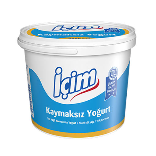İçim Doğal Yoğurt 2000 Gr nin resmi
