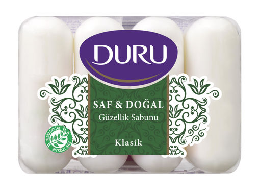 Duru Saf ve Doğal Klasik Güzellik Sabunu 4*70 Gr nin resmi