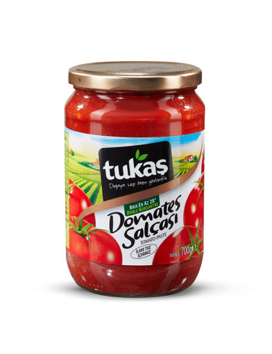 Tukaş Domates Salçası (Cam) 700 Ml nin resmi