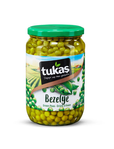 Tukaş Bezelye Cam 680 Gr nin resmi