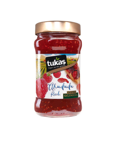 Tukaş Ahududu Reçeli 380 Gr nin resmi
