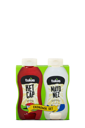 Tukaş Ketçap 650 Gr + Mayonez 550 Gr nin resmi