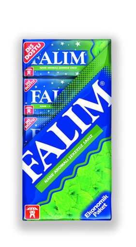 Falım Nane Aromalı Şekersiz Sakız 5*5'li nin resmi