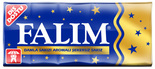 Falım Damla Sakızı Aromalı Şekersiz Sakız 5'li nin resmi