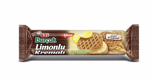 Eti Burçak Limonlu Kremalı Yulaflı Bisküvi 100 Gr nin resmi