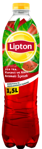 Lipton Ice Tea Karpuz ve Nane Aromalı İçecek 1,5 Lt nin resmi