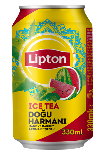 Lipton Ice Tea Karpuz ve Nane Aromalı İçecek 330 Ml nin resmi