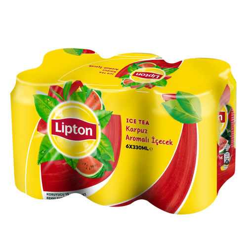Lipton Ice Tea Karpuz Aromalı İçecek 6*330 Ml nin resmi