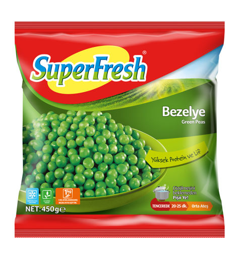 Superfresh Bezelye 450 Gr nin resmi