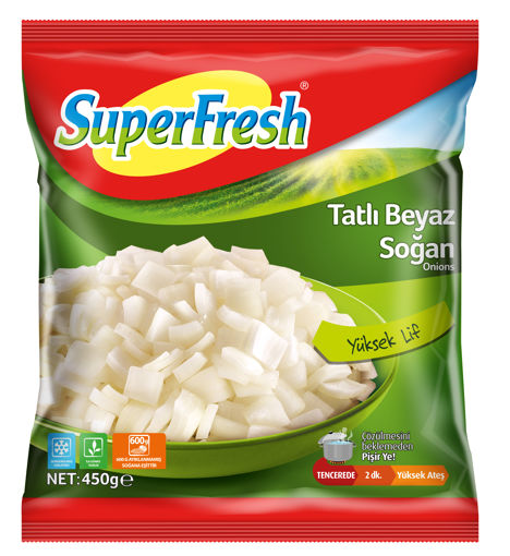Superfresh Tatlı Beyaz Soğan 450 Gr nin resmi