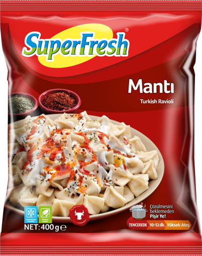 Superfresh Kayseri Mantı 400 Gr nin resmi